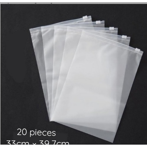 Zip Lock Bags - 20Pcs - Big Size