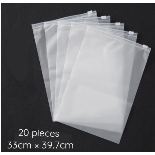 Zip Lock Bags - 20Pcs - Big Size