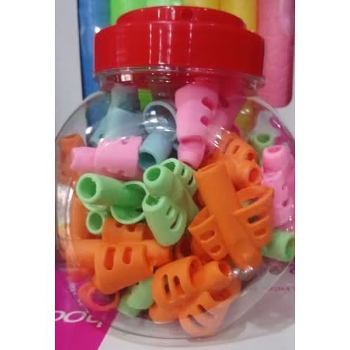 40pcs Pencil Grip - Ergonomic Writing Aid Silicon Gel Grips