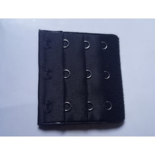 Black Bra Extender 3- Hook-2Pcs