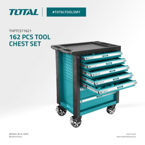 Tool Chest Set - thptcs71621 - 162 Pieces