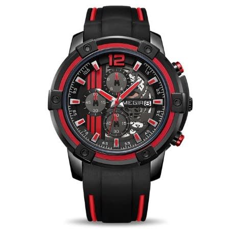 Sports Watch Reloj Masculino - Hombre Red