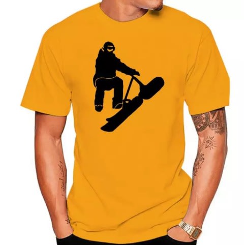 2 In 1  T-shirts - Yellow And Black