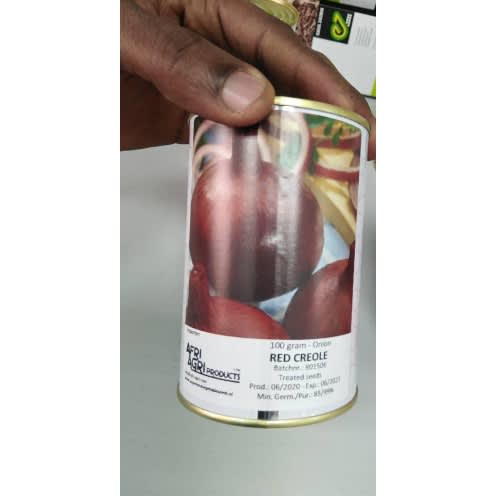 Red Creole Onion Seeds - 100g