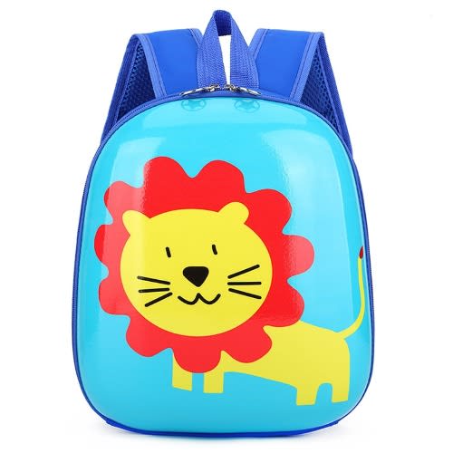 Lion King Hard Shell Kids Kindergarten School Bag Backpack -small-12inches Blue