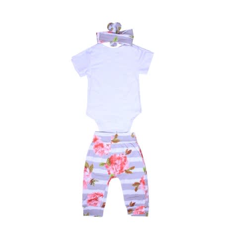 Girls Top & Leggings With Headband