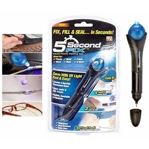 5 Second Fix - Liquid Plastic Welding Compound - Repair, Fix, Fill & Seal