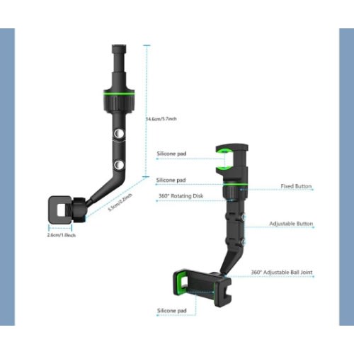 360 Rotatable Car Phone Holder