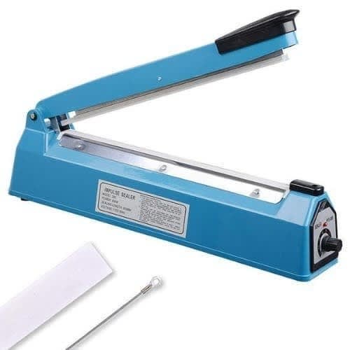 Plastic Packaging Impulse Heat Sealer Machine