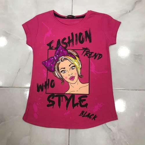 Turkey Kid's wear Top - Hot Pink
