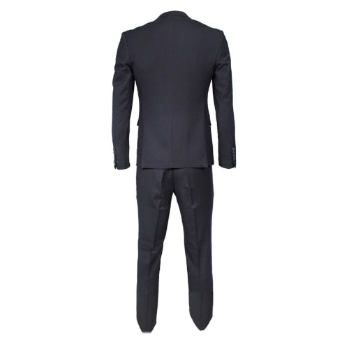 Refined Notch Lapel Men's Suit - MS-3512  -  Grey