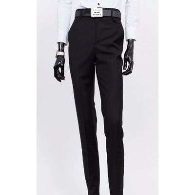 Men's Single Button Suit - Black