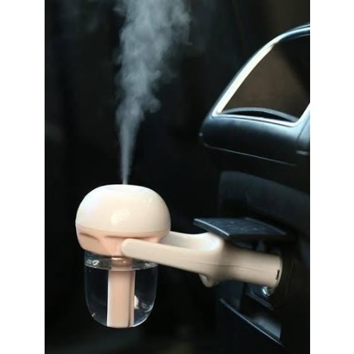 Car Humidifier And Air Purifier - Pink