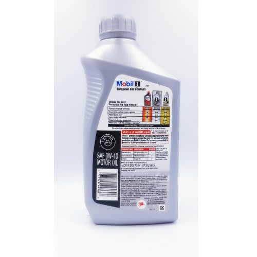 Mobil 1 0w-40 Full Synthetic Motor Oil - 1 litre
