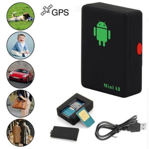 Mini A8 Global Real Time GSM/GPRS/GPS Tracking Device