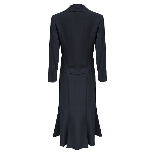 Regal Ladies Two Piece Skirt Suit - Navy Blue
