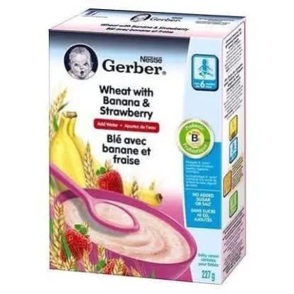 Banana & Strawberry Baby Cereal 227g