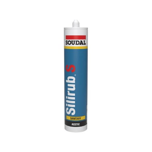 Soudal Silirub S- Sanitary Acetic Sealant - 280ml