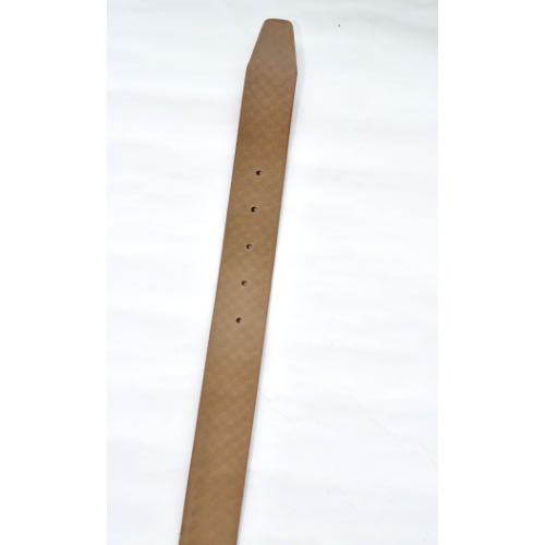 Men's Leather Drafted Belt- Black - mb-9673