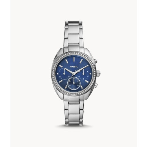 Vale Chronograph Stainless Steel Watch - Silver