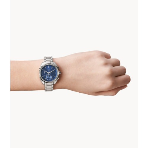 Vale Chronograph Stainless Steel Watch - Silver