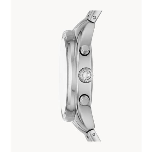 Vale Chronograph Stainless Steel Watch - Silver