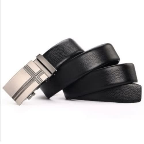 Men's Automatic Leather Belt