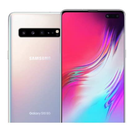 Galaxy S10 5g - 6.7" - 256GB RAM - 8GB ROM - Android 9.0 - 4500mah - Crown Silver