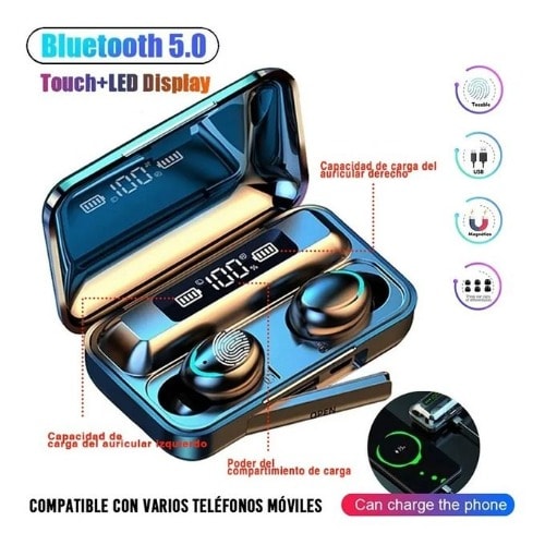F9-5c Bluetooth Super Bass Wireless Touch Earbuds