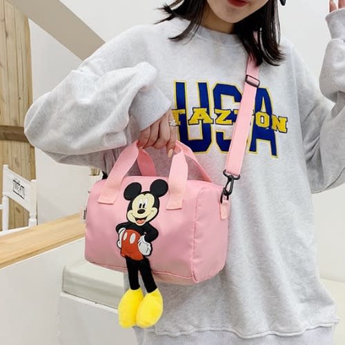 Mickey Mouse Messenger Bag - Pink