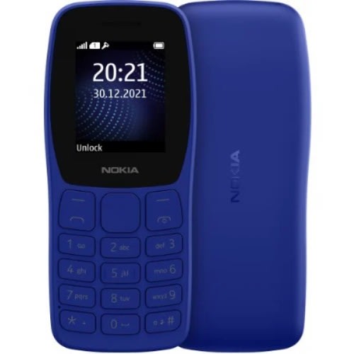 105 Africa Edition - Dual Sim - 4MB ROM - 4MB RAM - 800mAh - Blue