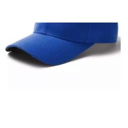 Plain Unisex Base Cap - Blue