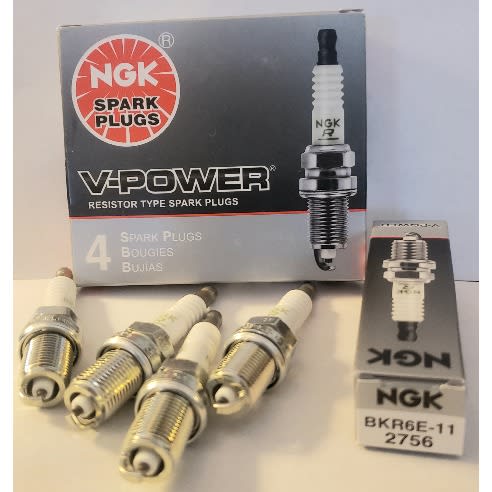 Nkg 2756 Copper V-Power Spark Plug - 4 Pieces