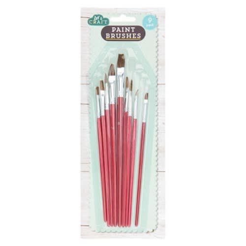 Paintbrushes - 9pieces