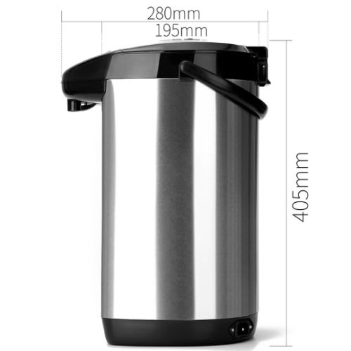 Haeger 800w 6.8l Electric Stainless Steel Kettle - hg-7905