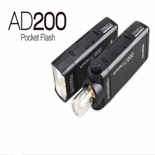 AD200 Pocket Flash HSS Built-in 2.4G Wireless For Nikon Sony Canon EOS Cameras