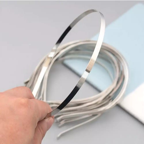 6 Plain Metal Head Band -0.5cm