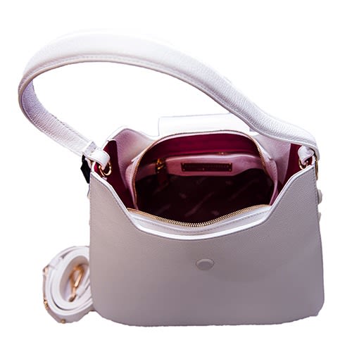 Hand Bag - White