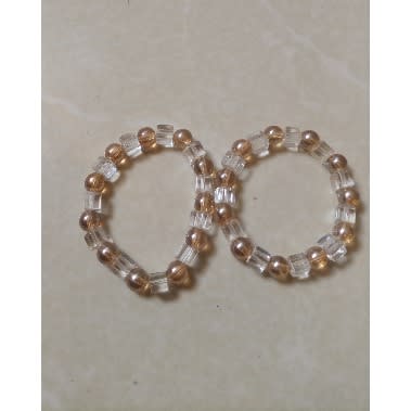 Women's Bead Bracelets - 2pcs
