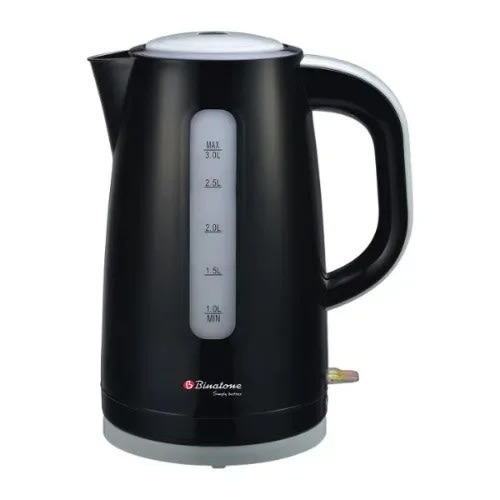 Water Kettle - 3l - 2200w - Cej-3000 - Black
