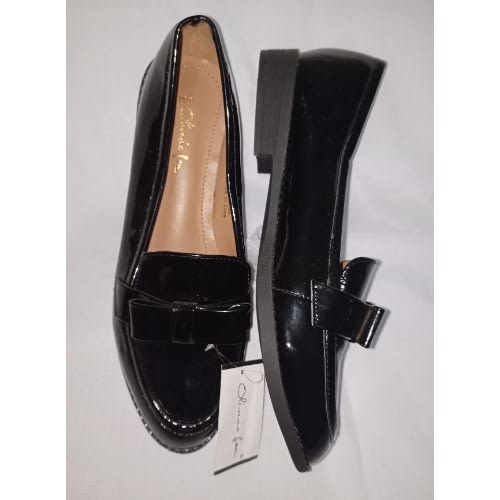 Taped Bow Flat Shoe For Ladies