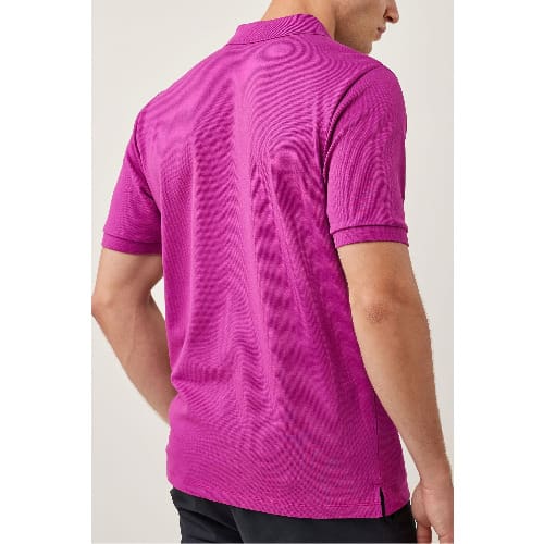 Purple Stretch Polo Shirts