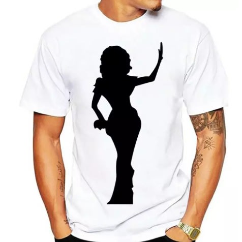 3 In 1 Print T-shirts - Black, Blue And White