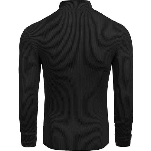 Men Turtleneck Long Sleeve  T-shirt