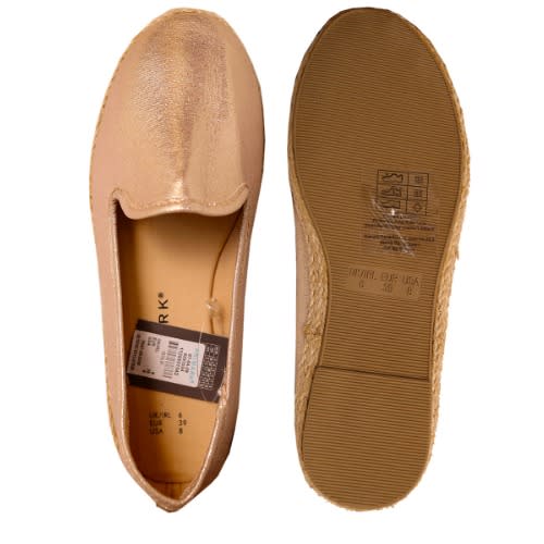 Ladies Ballet Shoes - Gold