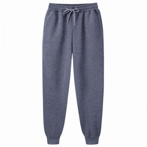 2-in-1 Thick Joggers Pant - dark Grey & Black