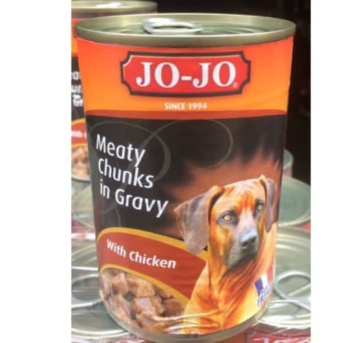 Adult Dog Food Meaty Chunks In Gravy - 400g / 24 Pieces