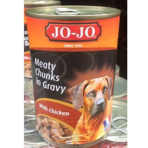 Adult Dog Food Meaty Chunks In Gravy - 400g / 24 Pieces
