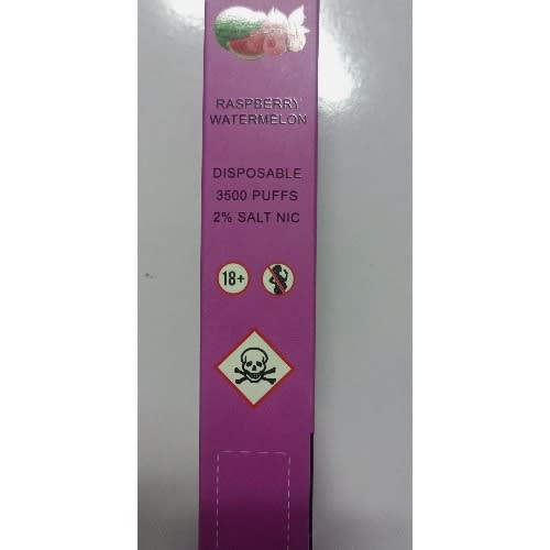 Atvs Disposable Vape - Raspberry & Watermelon -  3500 Puffs