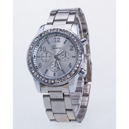 Women's Stainless Wrist Watch - Silver